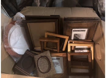Lot Of Wood Picture Frames