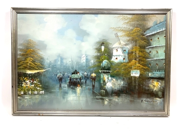 Mid-Century Signed Oil Painting