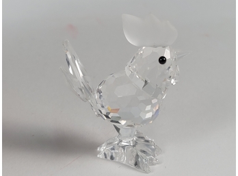 Swarovski Crystal Rooster Figurine