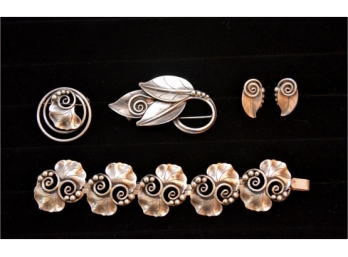 Georg Jensen LaPaglia Sterling Silver Jewelry Items