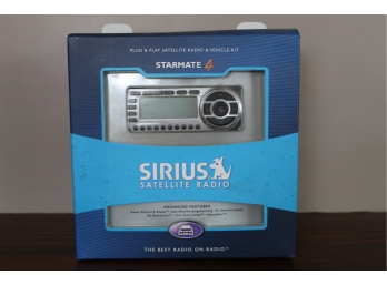 Sirius Starmate 4 Satellite Radio