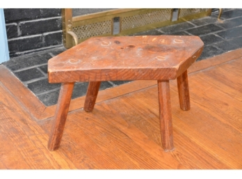 1810-1830 Early American Pine Foot Stools