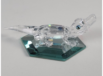 Swarovski Crystal Alligator Figurine