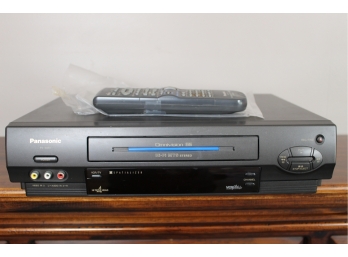 Panasonic VHS & Remote