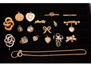 Victorian Era Jewelry Grouping