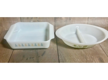 Lot Mid Century Dishes Fire King Anchor Hocking