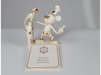 Lenox Disney Showcase Collection 'steamboat Willie' Figurine