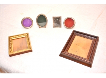 Antique Sterling Silver Picture Frame Grouping