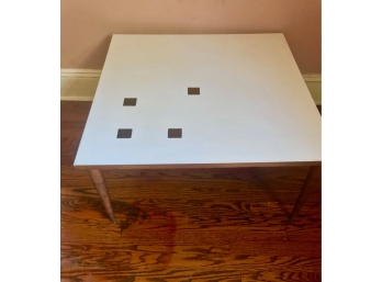 Mid Century Modern Side Table W/ Tapered Legs