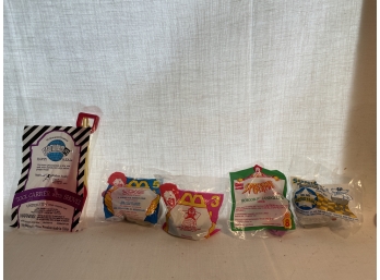 Lot 4 Of 5 McDonalds 1990s Happy Meal Toys- Sealed