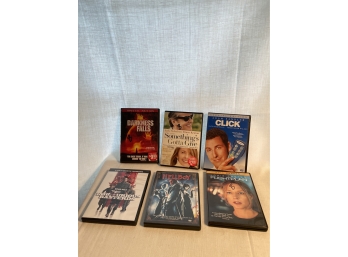 Lot 4 Of 6 Assorted DVDs