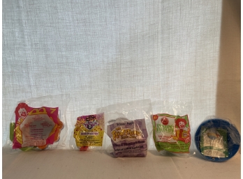 Lot 5 Of 5 McDonalds 1990s Happy Meal Toys- Sealed