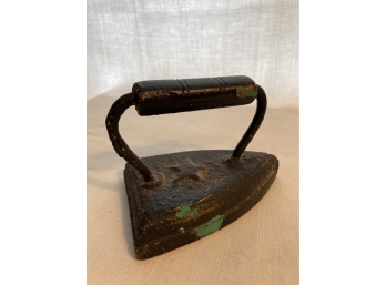 Antique Cast Iron Iron 1