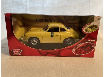 1:24 Scale Porsche 356b Yellow New In Box