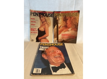 Lot Of 3 Penthouse 1990s