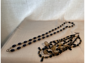 2 Necklaces Handmade