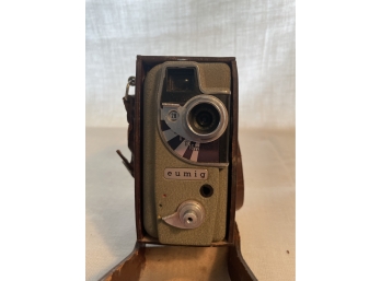 1950s Eumig Camera Untested With Leather Case