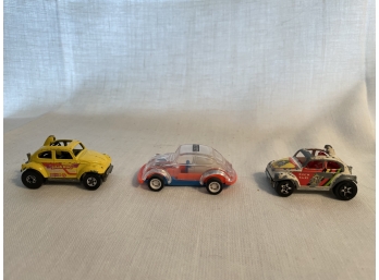 3 Volkswagen Beetles