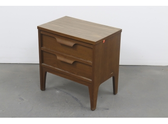 2-drawer Mid Century Side Table