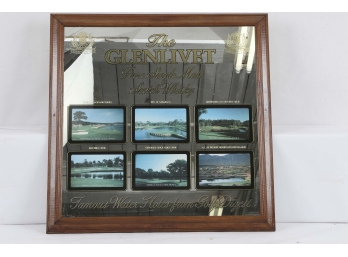 The Glenlivet Single Malt Scotch Bar Mirror