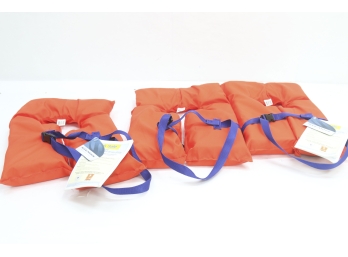 Group Of 3 Stearns Adult Life Vests