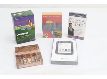 Nook Reader, Books  And Software All New In Package.