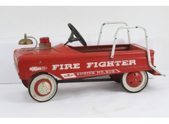 AMF Fire Fighter Engine 505  Fire Truck Peddle Car