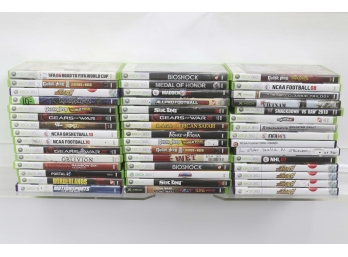 Group Of 45 Xbox 360 And Xbox Games