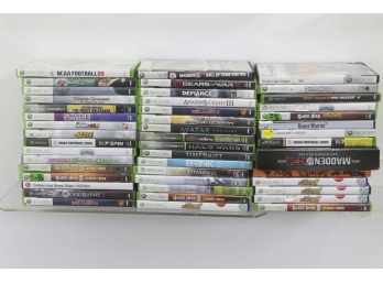 Approximately 45 XBox 360 Games