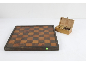 Wood Chess Board Set