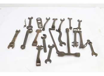 Group Of Antique And Vintage Wrenches
