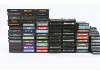 Group Of 75 Atari 2600 Game Cartridges
