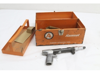 Ramset Powder Actuated Tool With Storage Box