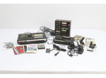 Colecovision Game System With Expansion Module And Games