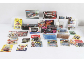 Group Of 25 Car Models And Diecast Cars Including Revel, Monogram, Hot Wheels, Etc.