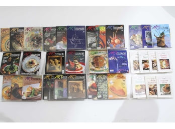 Art Culinaire Cookbooks And Bon Apetite Cookbooks