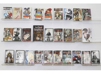 Group Of 28 Paperback Manga Books