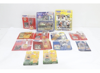 Starting Lineup And Baseball, Basketball And Hockey Figurines New In Package