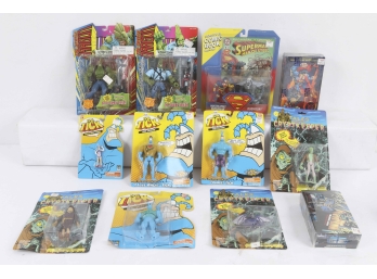Group Of 12 New-in-package Action Figures