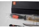 WUSTJOF DREIZACK KNIFES WTH ACCESSORY  WITH BOX