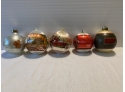 Vintage Year Commemorative Ornaments, 1981, 1982, 1983, (2) 1987