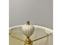 PAIR OF FLORAL DECORATED LENOX CERAMIC LAMPS