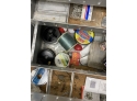 VINTAGE SIMONSEN TACKLE BOX WITH CONTENTS