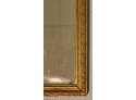 CARVED AND GILDED HALL MIRROR WITH CREST