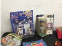 Large Selection Of Baseball Cards With Bobble Head And Mark McGuire Figure
