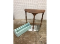 Antique Side Table And More