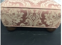 Silk Pink Footstool And Stacking Boxes