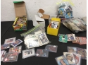 Nascar Collector Cards And Large Assortment Of Baseball Cards