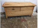 Wooden Coffee Table With Lots Of Potential