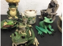 Frog Assortment- 2 Vintage Made In Japan
